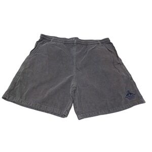 VTG Crazy Shirts Hawaii Crater Dyed Shorts Mens L Gray Cotton 90s Gorpcore Surf